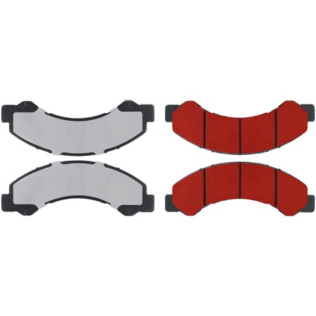 Centric Parts Centric 500.08250 Centric PQ PRO Disc Brake Pad Sets 500.08250